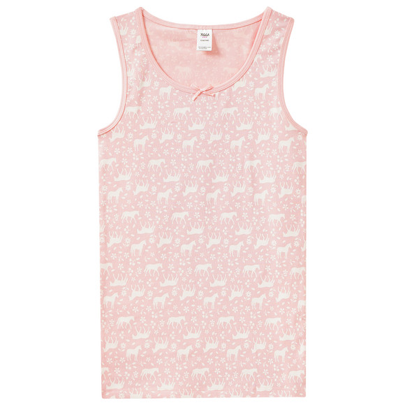 2 meisjeshemdjes met paardenmotieven