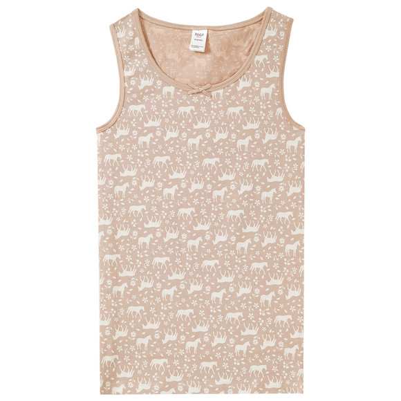 2 meisjeshemdjes met paardenmotieven