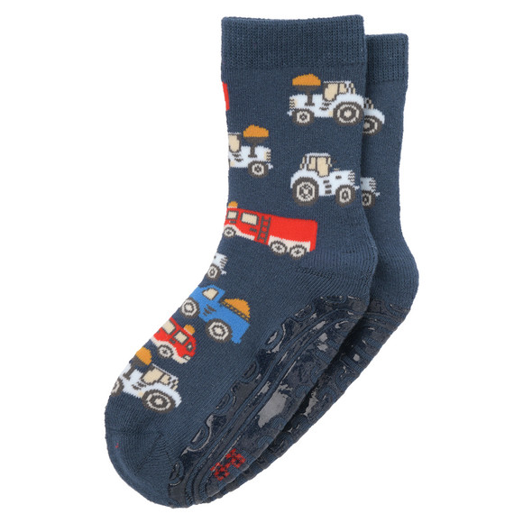 2 Paar Jungen Stoppersocken mit Frottee