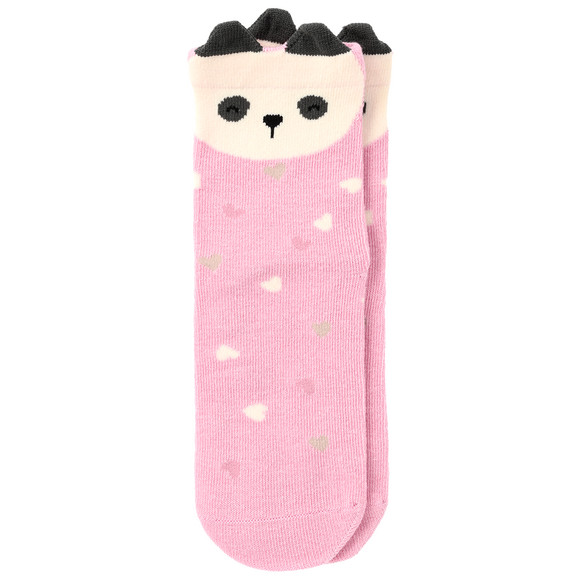 3 Paar Mädchen Socken mit Tier-Motiven