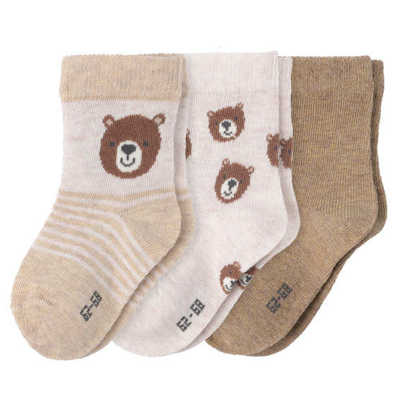 Set van 3 paar babysokjes