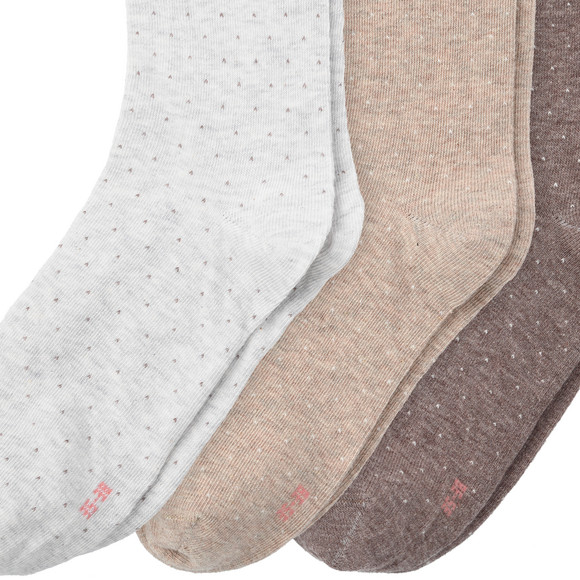 3 Paar Damen Socken mit Baumwolle