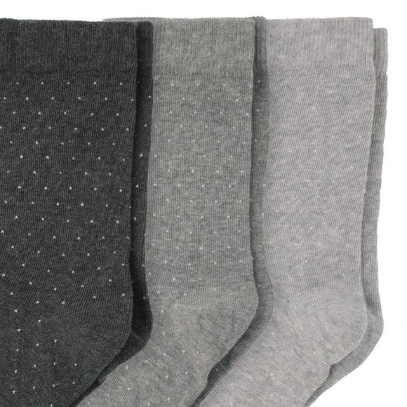 3 Paar Damen Socken mit Baumwolle