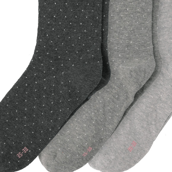3 Paar Damen Socken mit Baumwolle