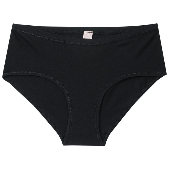 4 damesslipjes in effen kleuren