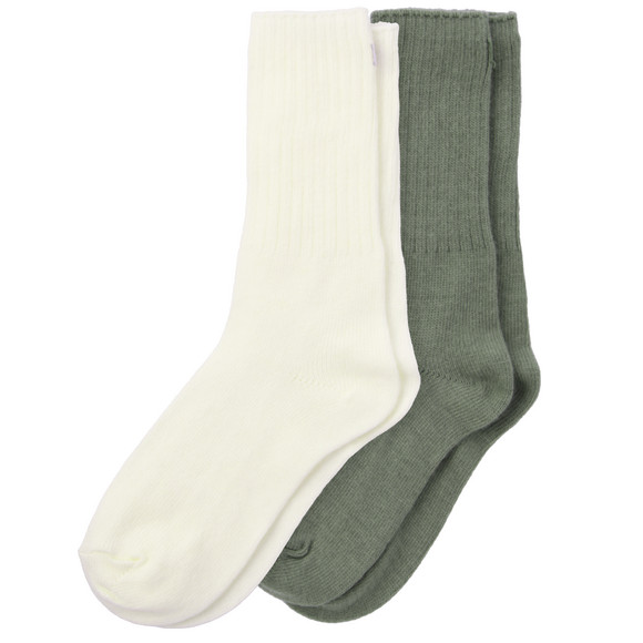 2 Paar Damen Socken mit Wollanteil