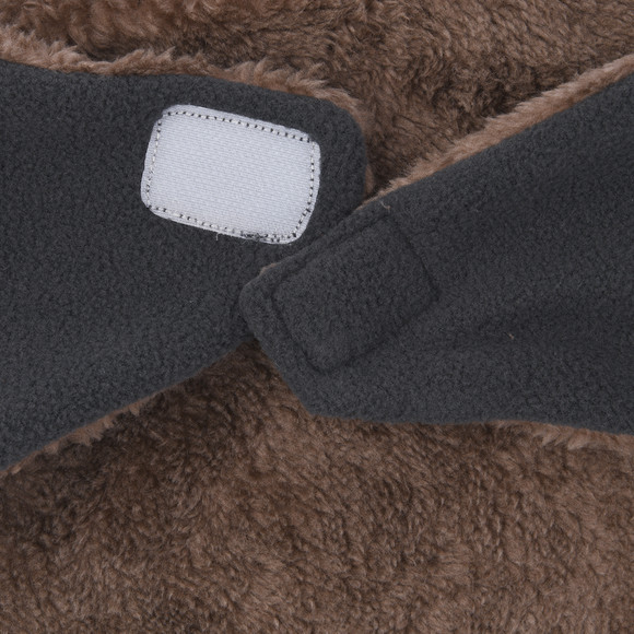 Baby Winter-Bandana mit Plüsch-Futter