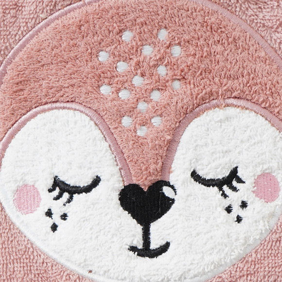 Babybadjas met ree-applicatie