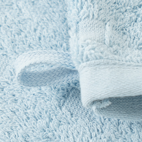 Waschhandschuh mit grafischer Struktur