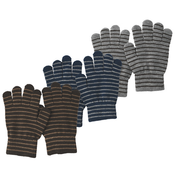 3 Paar Kinder Handschuhe im Set