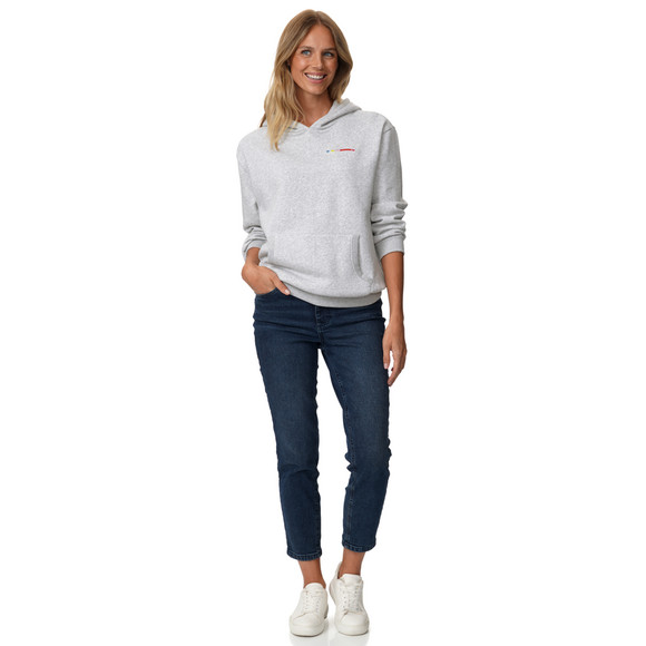 Damen Hoodie mit Stickerei