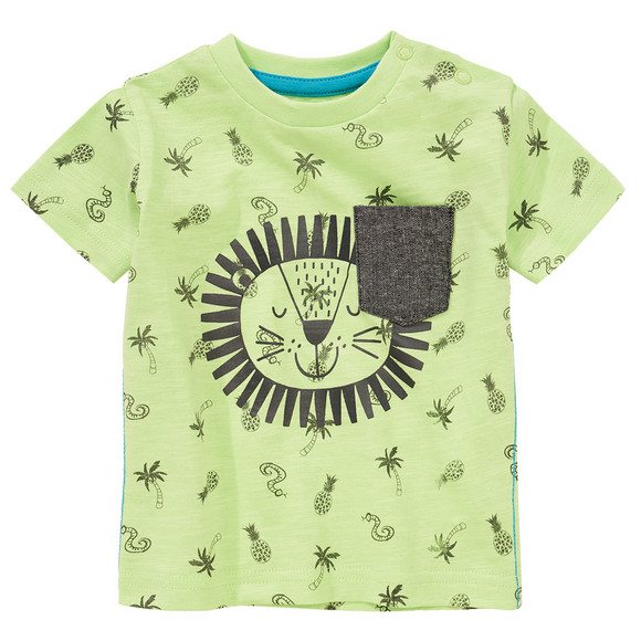 Baby T Shirt mit Löwen Print | Ernsting's family Baby Sweatshirt mit Krawatten Print | Ernsting's family