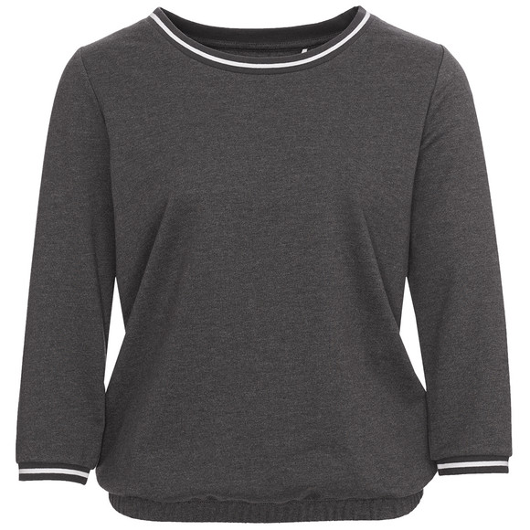 Damen Sweatshirt mit elastischem Saum | Ernsting's family Damen Sweatshirt mit elastischem Saum | Ernsting's family