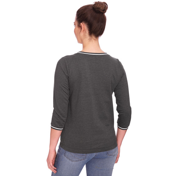 Damen Sweatshirt mit elastischem Saum | Ernsting's family Damen Sweatshirt mit elastischem Saum | Ernsting's family