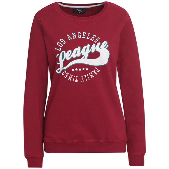 Damen Sweatshirt mit Bio Baumwolle | Ernsting's family Damen Sweatshirt mit Tunnelzug | Ernsting's family