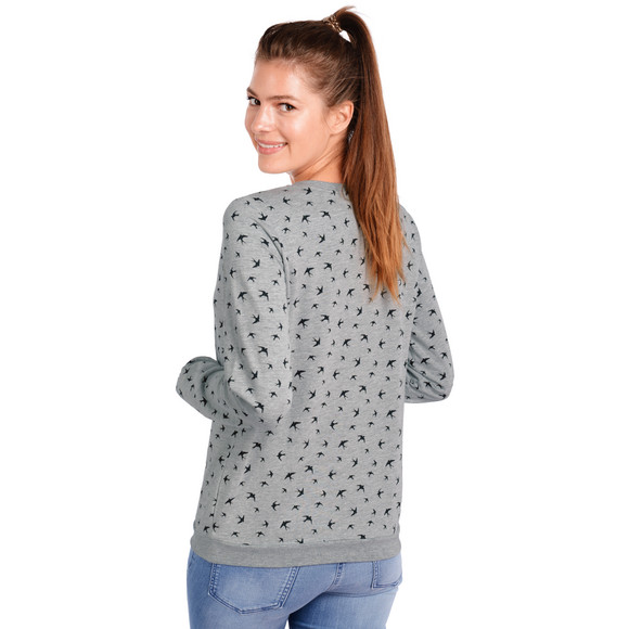Damen Sweatshirt mit Schwalben allover | Ernsting's family Damen Sweatshirt mit Schwalben allover | Ernsting's family