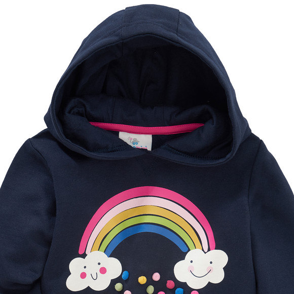 Mädchen Sweatshirt mit Regenbogen Print | Ernsting's family Baby Mädchen Sweatshirt mit Regenbogen Applikation