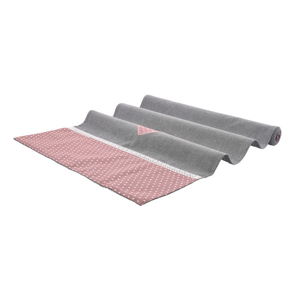 Tischlaufer Mit Herz Applikation