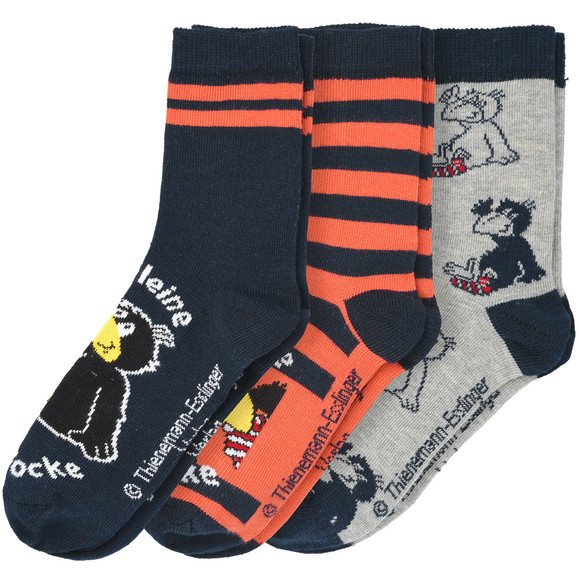 3 Paar Der kleine Rabe Socke Socken