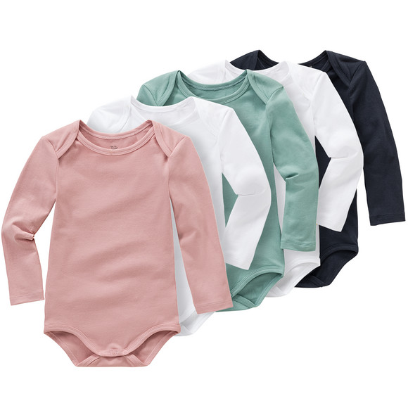 5 Baby Langarmbodys