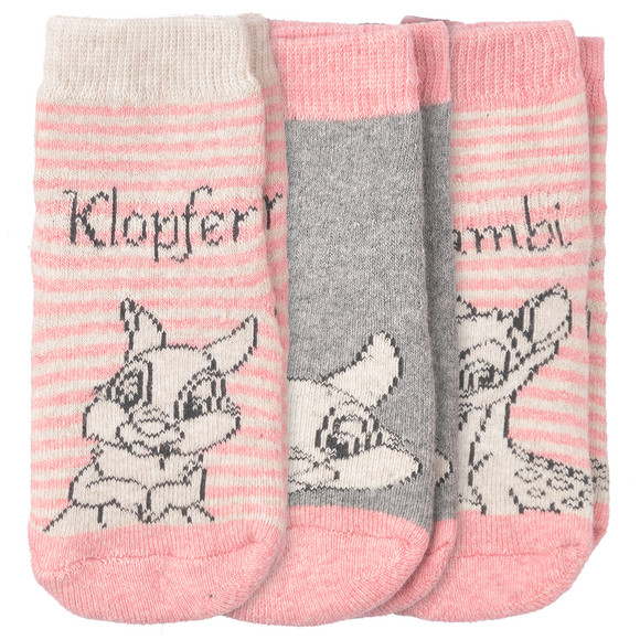 3 Paar Bambi Frottee-Socken