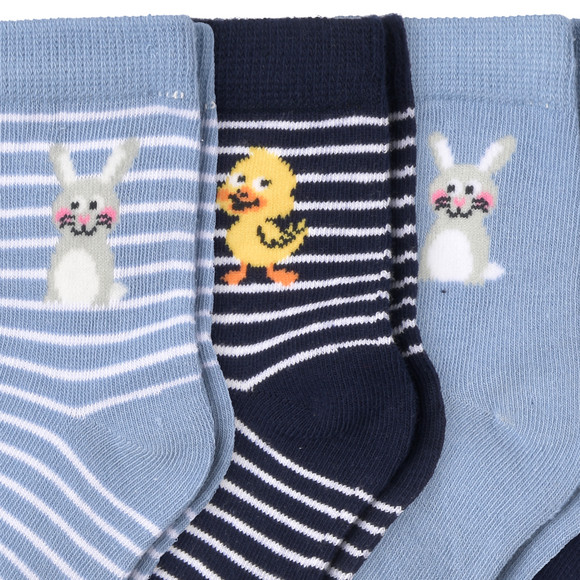 5 Paar Baby Socken in verschiedenen Dessins