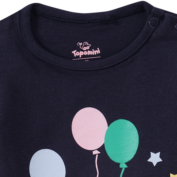 Baby T-Shirt mit Geburtstagszahl