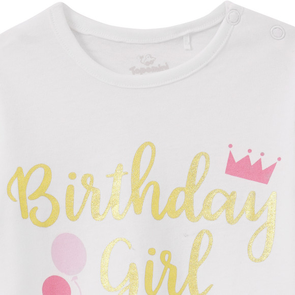 Baby T-Shirt zum Geburtstag