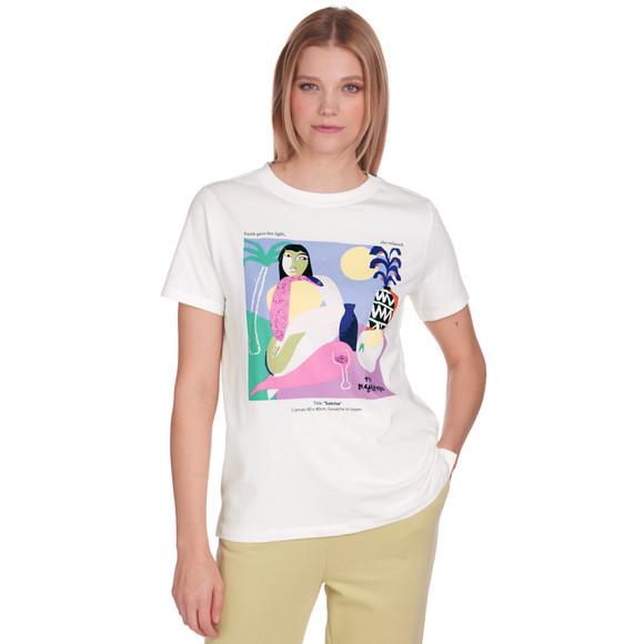Damen T-Shirt mit Print 