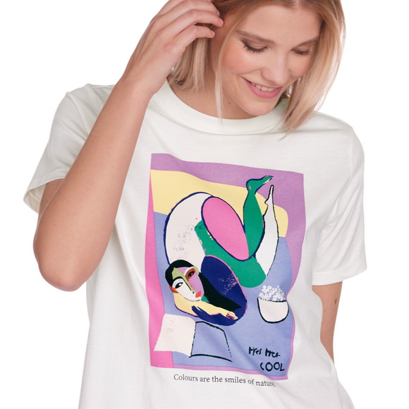 Damen T-Shirt mit Print