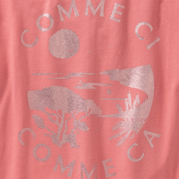 Mädchen T-Shirt mit Folienprint