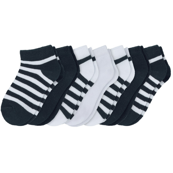 7 Paar Baby Sneaker-Socken
