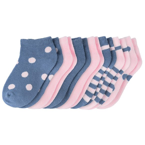 7 Paar Baby Sneaker-Socken