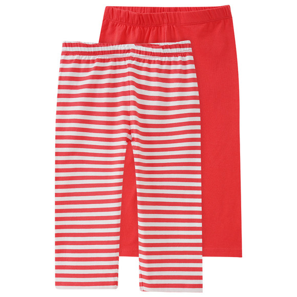 2 Mädchen Capri-Leggings