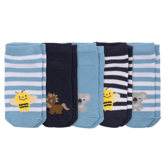 5 Paar Baby Sneaker-Socken
