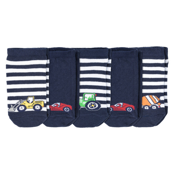 5 Paar Jungen Sneaker-Socken