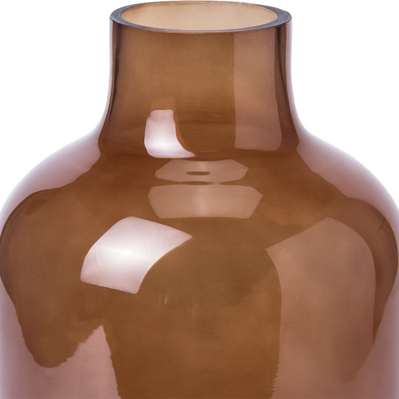 Große Vase in bauchiger Form