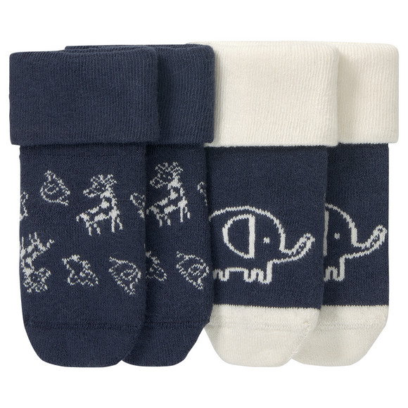 2 Paar Newborn Socken
