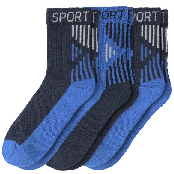 3 Paar Jungen Sport-Socken