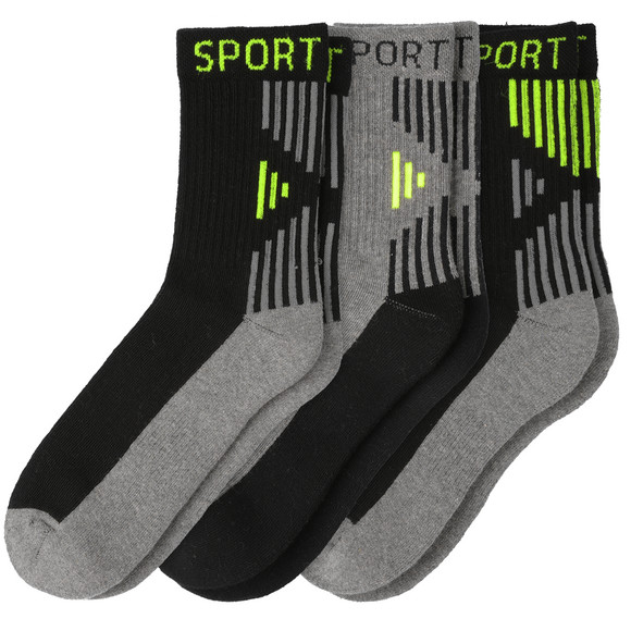 3 Paar Jungen Sport-Socken