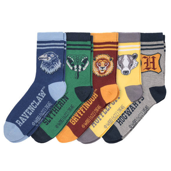 5 Paar Harry Potter Socken