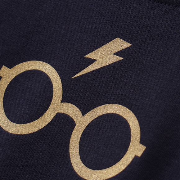 Harry Potter Langarmshirt mit goldenem Print