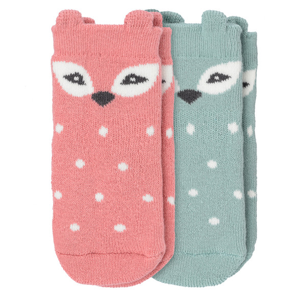 2 Paar Newborn Frottee-Socken