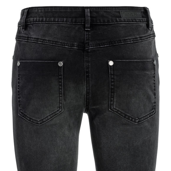 Damen Slim-Jeans in Schwarz
