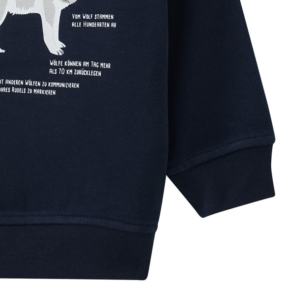 Baby Sweatshirt mit Wolf-Motiv