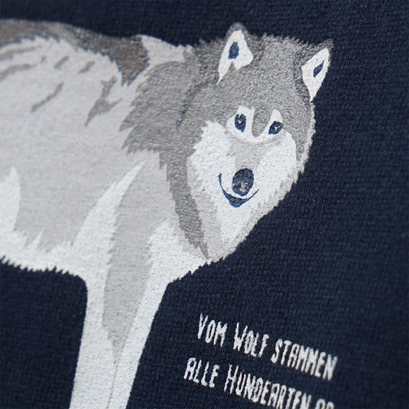 Baby Sweatshirt mit Wolf-Motiv