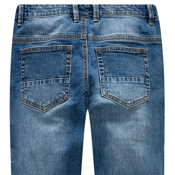 Jungen Slim-Jeans mit Destroyed-Elementen