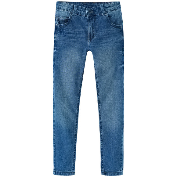 jungen-slim-jeans-mit-used-waschung-dunkelblau.html