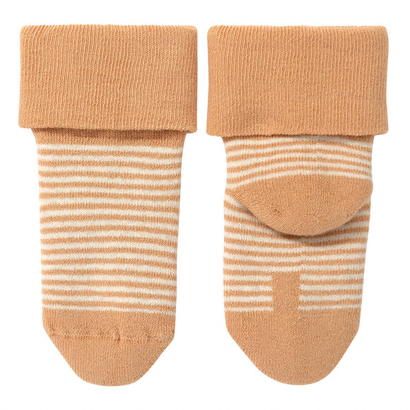 2 Paar Newborn Socken mit Umschlagbündchen