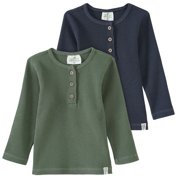 2 Baby Langarmshirts